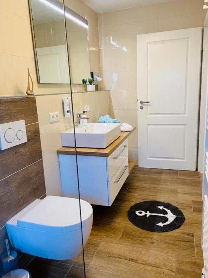 Duenenhaus Ferienwohnung De Dueuen Dree Wangerooge Buitenkant foto