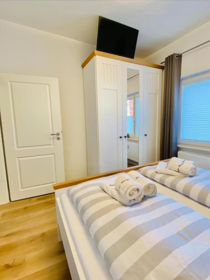 Duenenhaus Ferienwohnung De Dueuen Dree Wangerooge Buitenkant foto